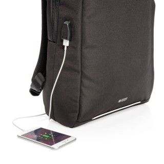 Mochila para portátil RFID y USB personalizada